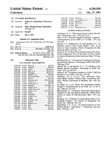 Bally Arcade Patent 4,296,930 (Oct. 27, 1981)
